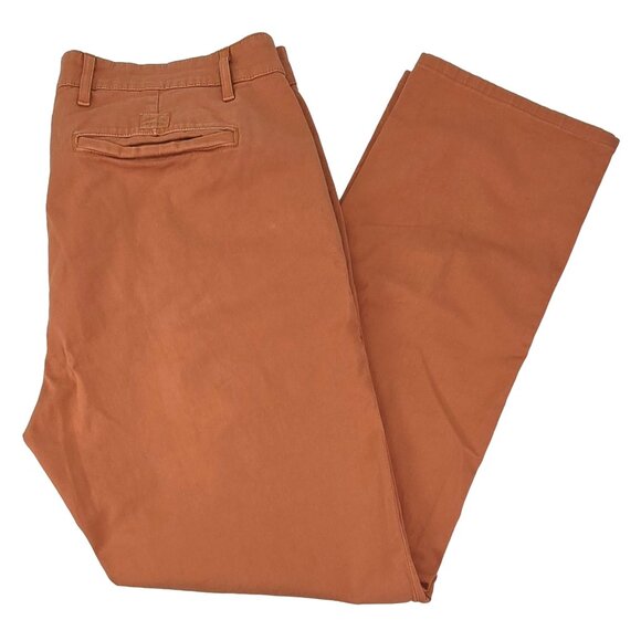 AG Adriano Goldschmied Standard Issue Slim Khaki Men's Pants 36 Straight Leg - Picture 1 of 7